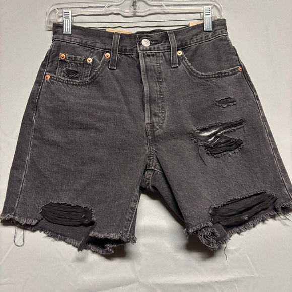 Levi's Pants - Levi's Charcoal 501 Denim Shorts